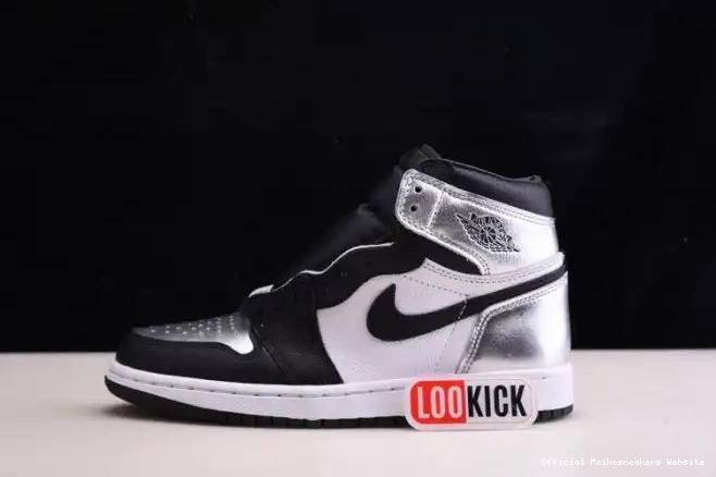 Official Maikesneakers HIGH TOE JORDAN SILVER WMNS OG 1 AIR CD0461-001 0328